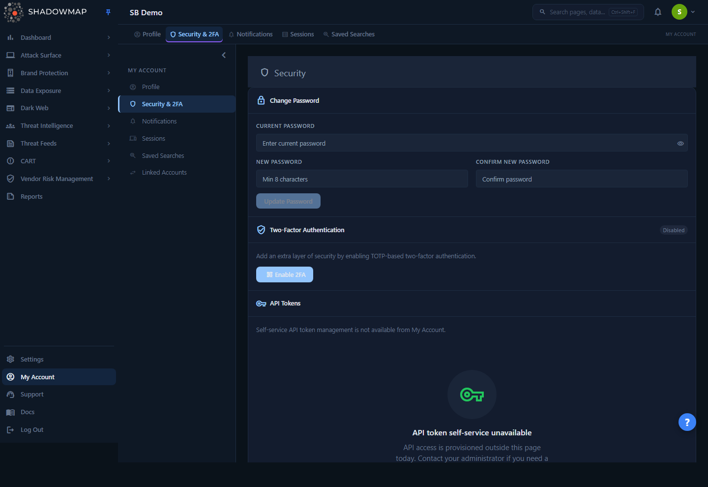Security and 2FA