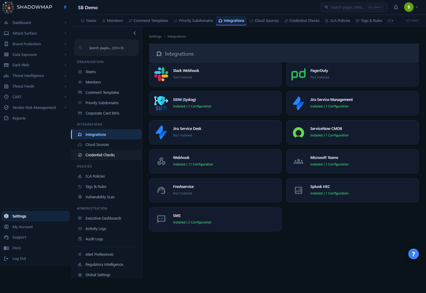Integrations